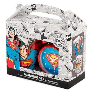 Set tazza mug & Sveglia Supermen